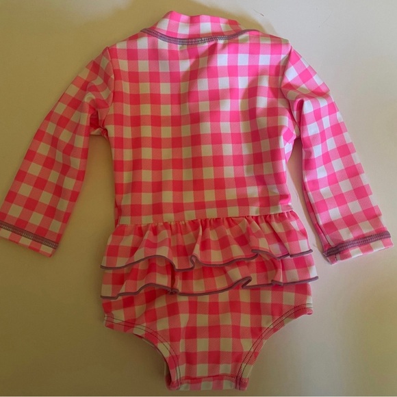Cotton on Brand baby girls rashguard swimsuit size 0-3 months - Picture 2 of 4